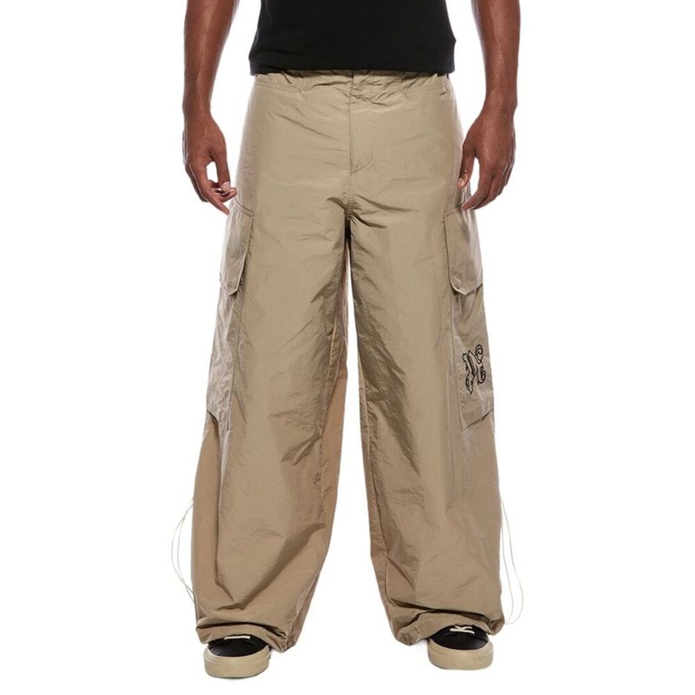 Palm Angels Mens  Cargo Pant, Brown